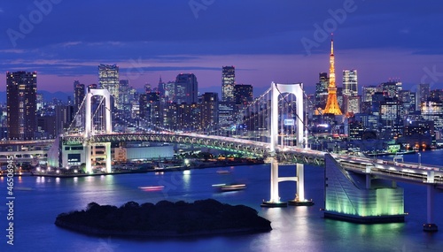 Naklejka samoprzylepna Tokio bay