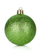Christmas Green Bauble Decoration