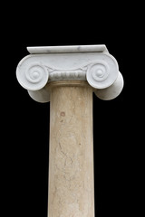 Wall Mural - An ionic order column