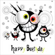 © novkota1 - Happy Birthday cheerful monster