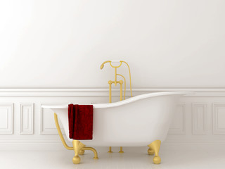 Wall Mural - Ñlassic bath