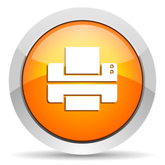 Sticker - printer icon