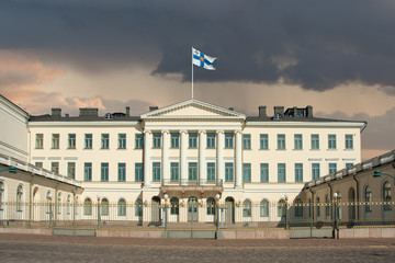 Presidential Palace in Helsinki, Finland