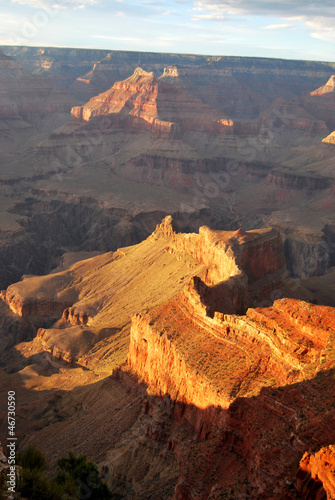 Board z aluminiowym obramowaniem Widok z lotu ptaka Grand Canyon, USA