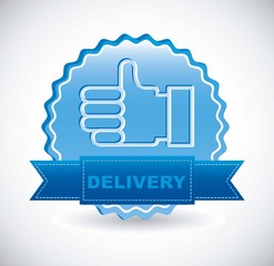 Wall Mural - delivery