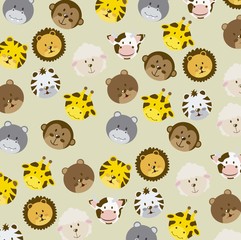 Sticker - animal icons