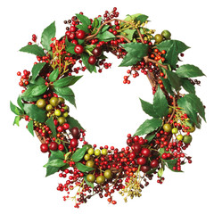 Wall Mural - christmas weath