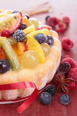 Wall Mural - fruit cake