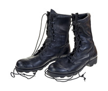 Worn Military Boots