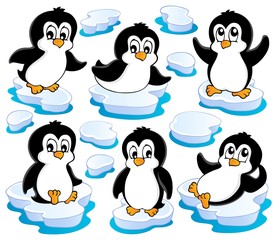 Sticker - Cute penguins collection 2