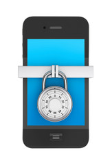 Aufkleber - Mobile phone with Lock
