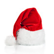 © IULIIA AZAROVA - Santa Claus hat isolated on white background