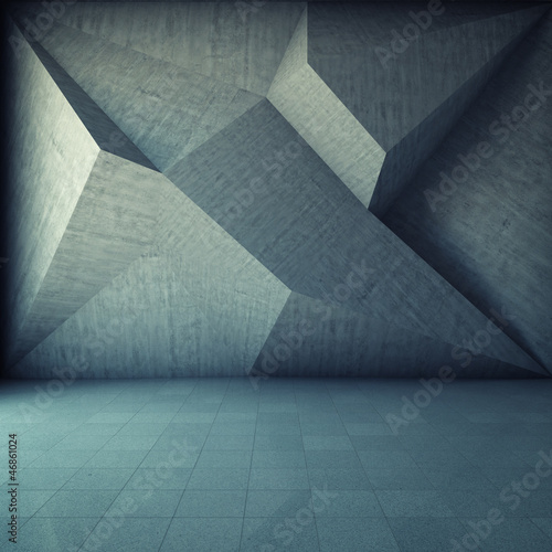Obraz w ramie Abstract geometric background