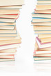 © zakrevski - Two towers of books on white