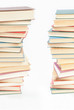 © zakrevski - Two towers of books on white