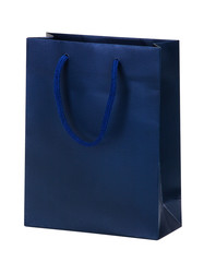 Wall Mural - Blue shopping bag.