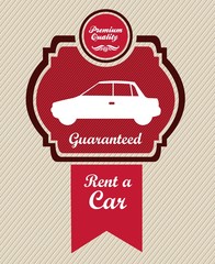 Wall Mural - Rent a car