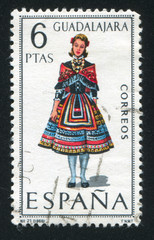 Sticker - woman Regional Costumes