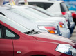 row of cars