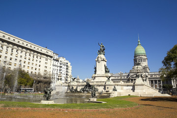 Wall Mural - The National Congress in Buenos Aires, Argentina