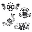 © kurkalukas - Traditional folk ornaments isolated on white background