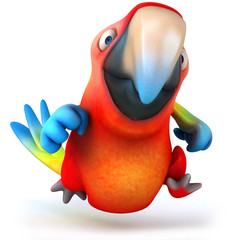 Sticker - Fun parrot