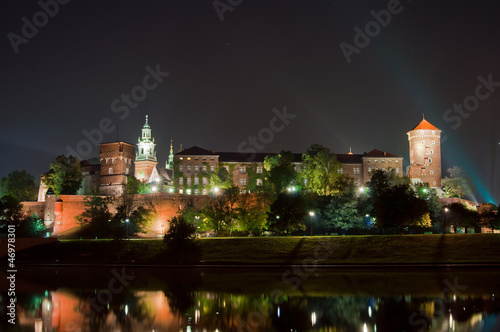 Board z aluminiowym obramowaniem Zamek wawel.