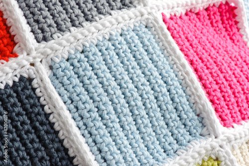 Gehakelte Decke Stock Foto Adobe Stock