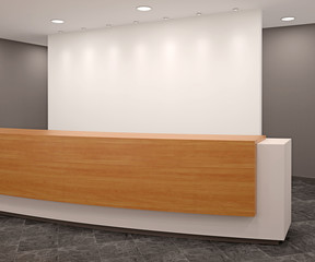 Sticker - Reception area