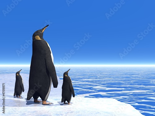 Plakat na papierze fotorealistycznym Edukacja - 3d render