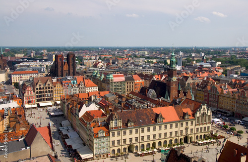 Board z aluminiowym obramowaniem Stare Miasto - Wrocław - Polska