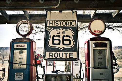 Papel de parede Hisotric Route 66
