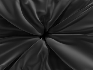 black centered textile texture