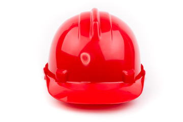 Wall Mural - red builder safety hardhat