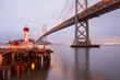 Bay Bridge in the early morning, San Francisco