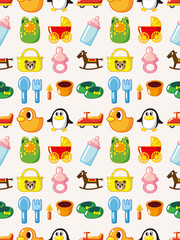 seamless baby pattern