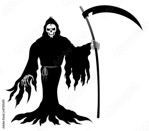 鎌をもつ死神 Stock Vector Adobe Stock 鎌をもつ死神 Stock Vector Adobe Stock