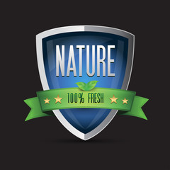 Wall Mural - Nature - 100 percent fresh shield