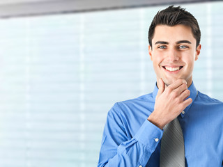 Poster - Young businessman portrait