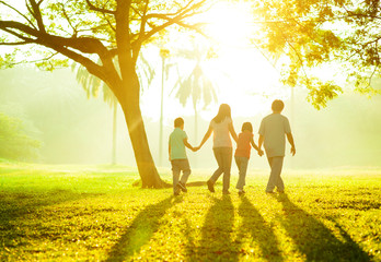 Poster - Outdoor family