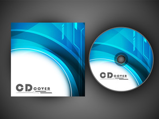 Wall Mural - Stylized CD Cover design template. EPS 10.