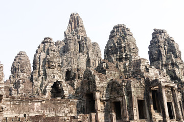 Bayons Angor-Wat-Cambodia