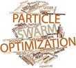Word cloud for Particle swarm optimization