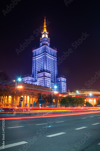 Naklejka samoprzylepna Warszawa