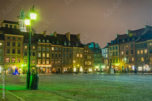Naklejka samoprzylepna Warszawa, Polska