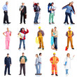 © grinny - Group of workers people set.