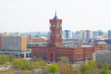 Wall Mural - Rotes Rathaus, Berlin