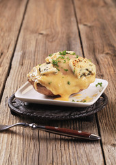 Poster - Double cheese twice baked potato