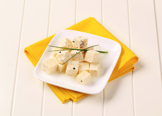 Canvas Print - Marinated Feta Cheese