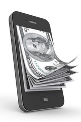 Poster - Money in Mobile Phone
